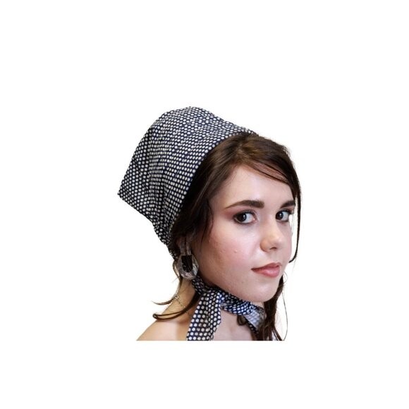 Summer Garden Hat Head Scarf Vintage Accessories - Picture 2 of 3